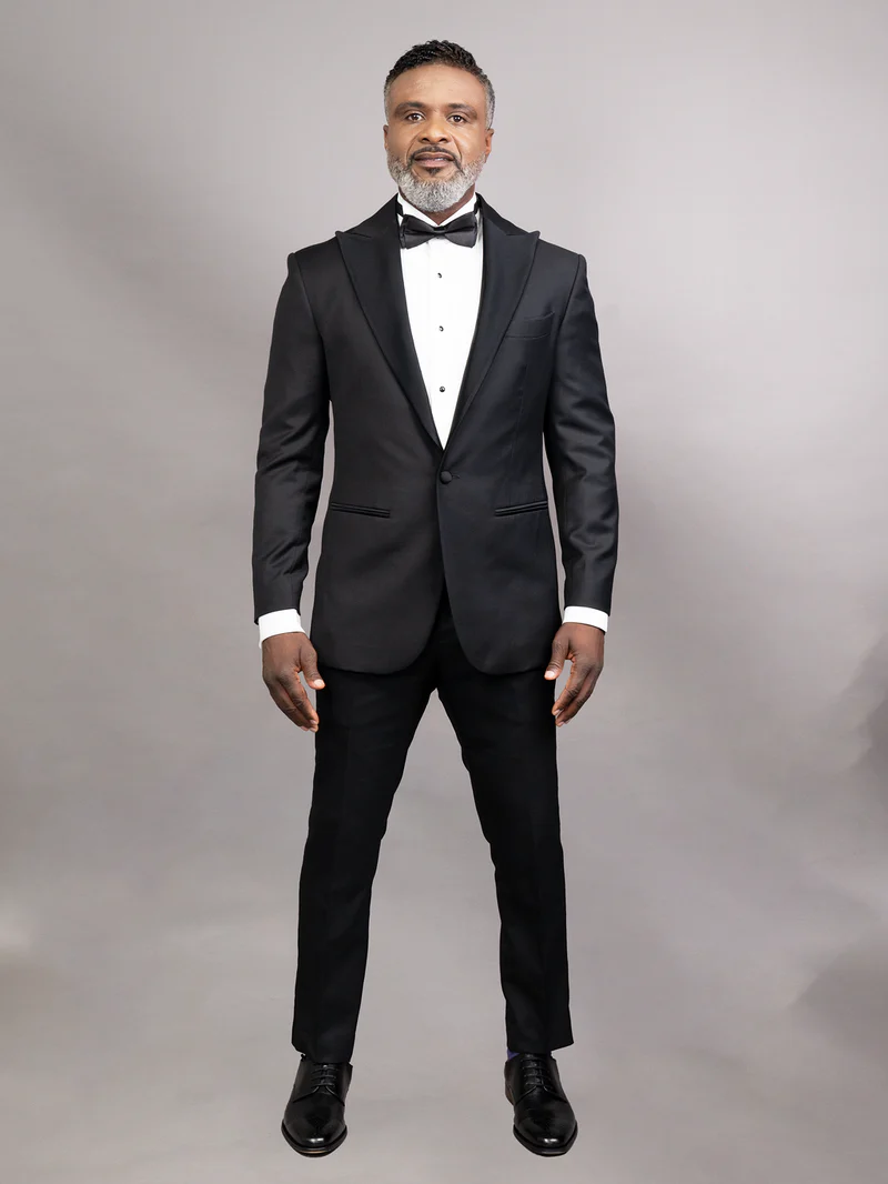 PEAK LAPEL BLACK | TUXEDO