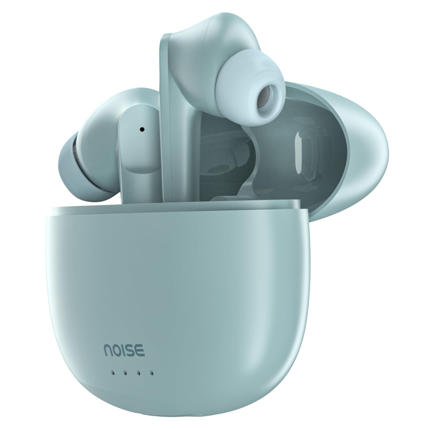 Buds VS104 Truly Wireless Earbuds with 45H of Playtime, Quad Mic with ENC, Instacharge(10 min=200 min), 13mm Driver,Low Latency, BT v5.2 (Mint Green)