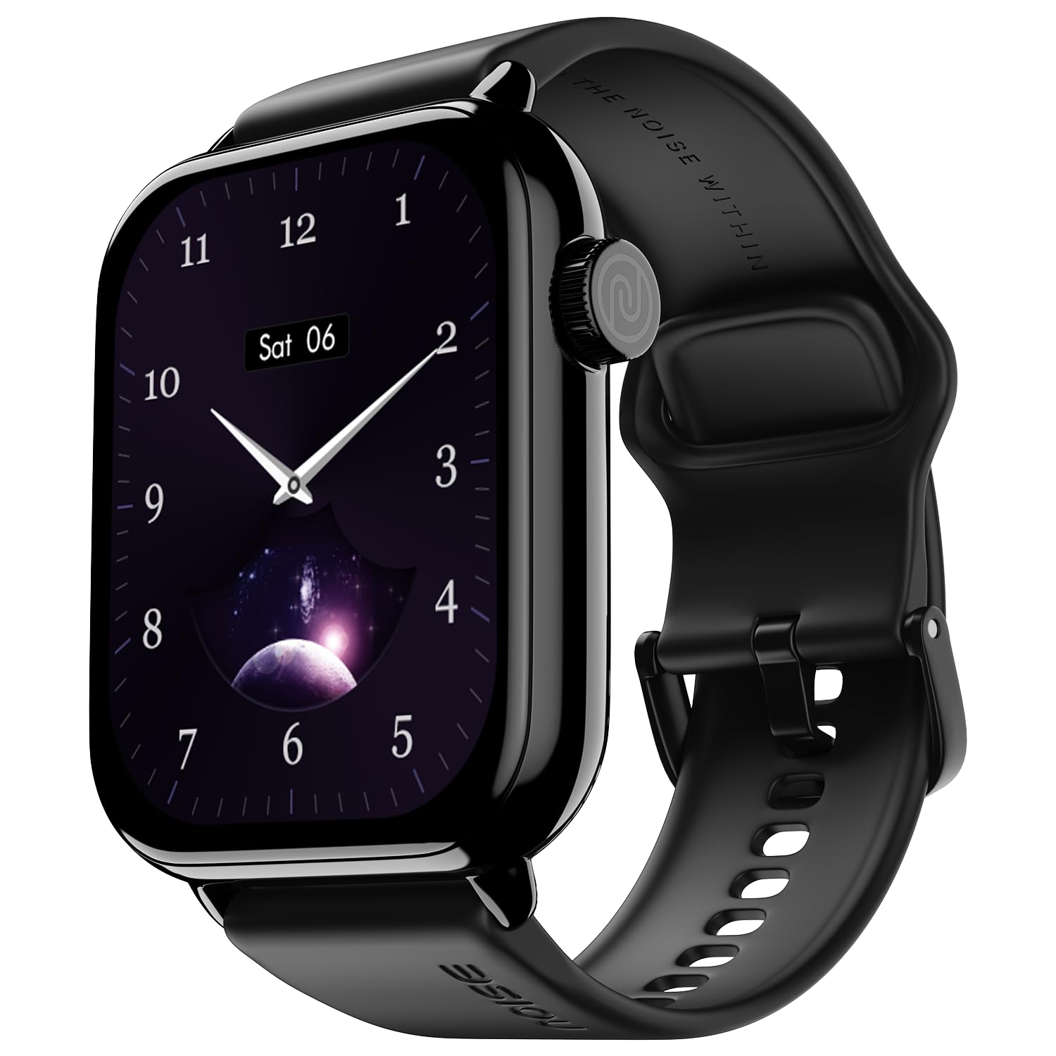 Pulse 3 Max 2.0" Display, Bluetooth Calling Smart Watch, 7 Days Battery, Functional Crown, 24 * 7 Heart Rate Monitoring & Sleep Tracking Health Suite