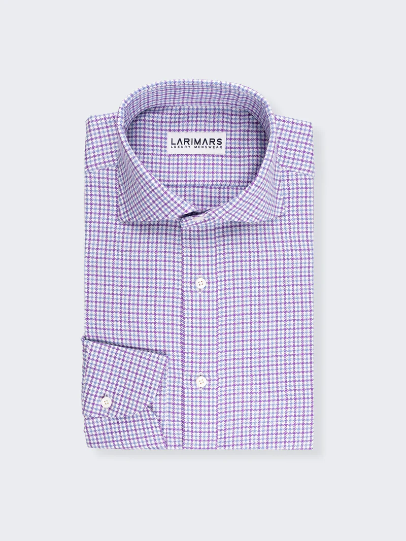 PURPLE PUPPYTOOTH PATTERN | EASY IRON