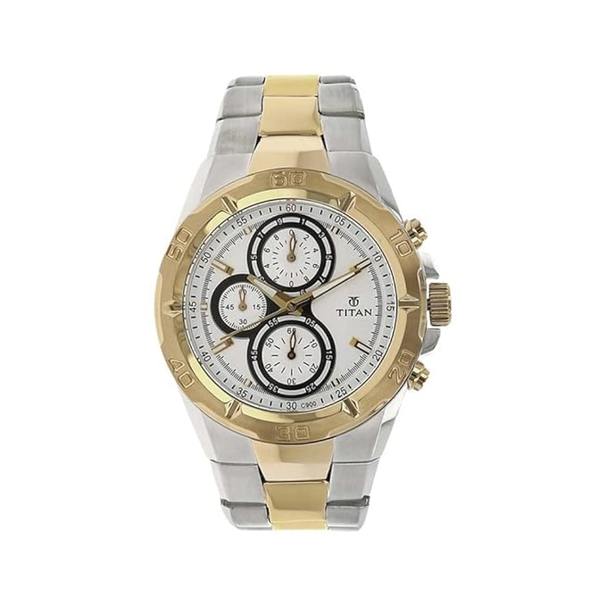 Chronograph Silver Dial Men's Watch